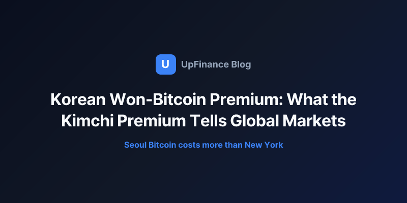 Hero image of Korean cryptocurrency exchange platforms with won-bitcoin price differentials